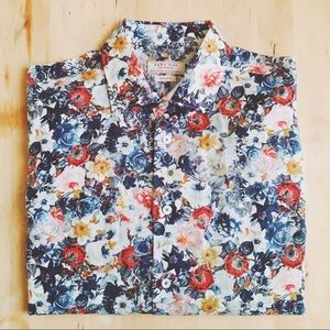 Zara | Floral Longsleeve Button Down
